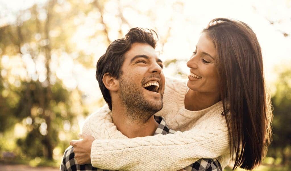 Couples Happy in Nature